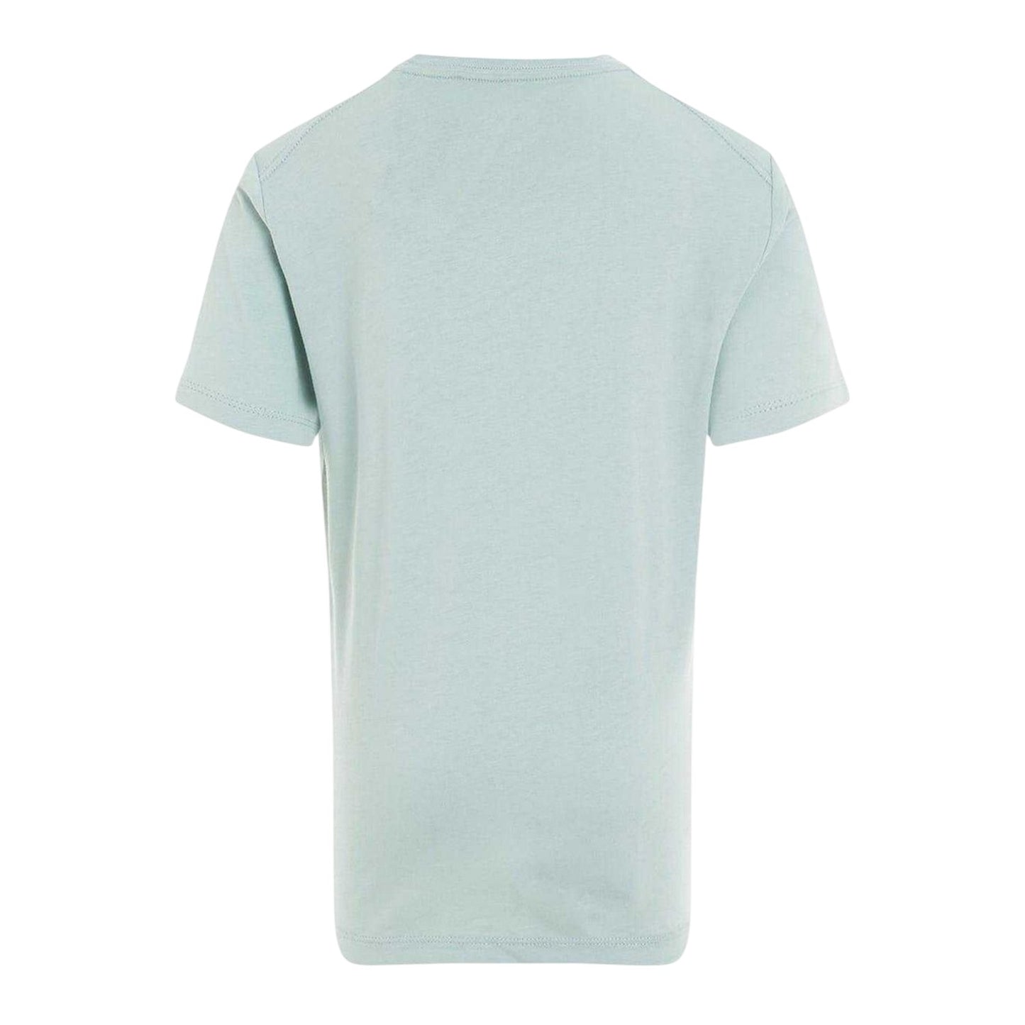 Green - Back - Calvin Klein Childrens-Kids Monogram Cotton T-Shirt