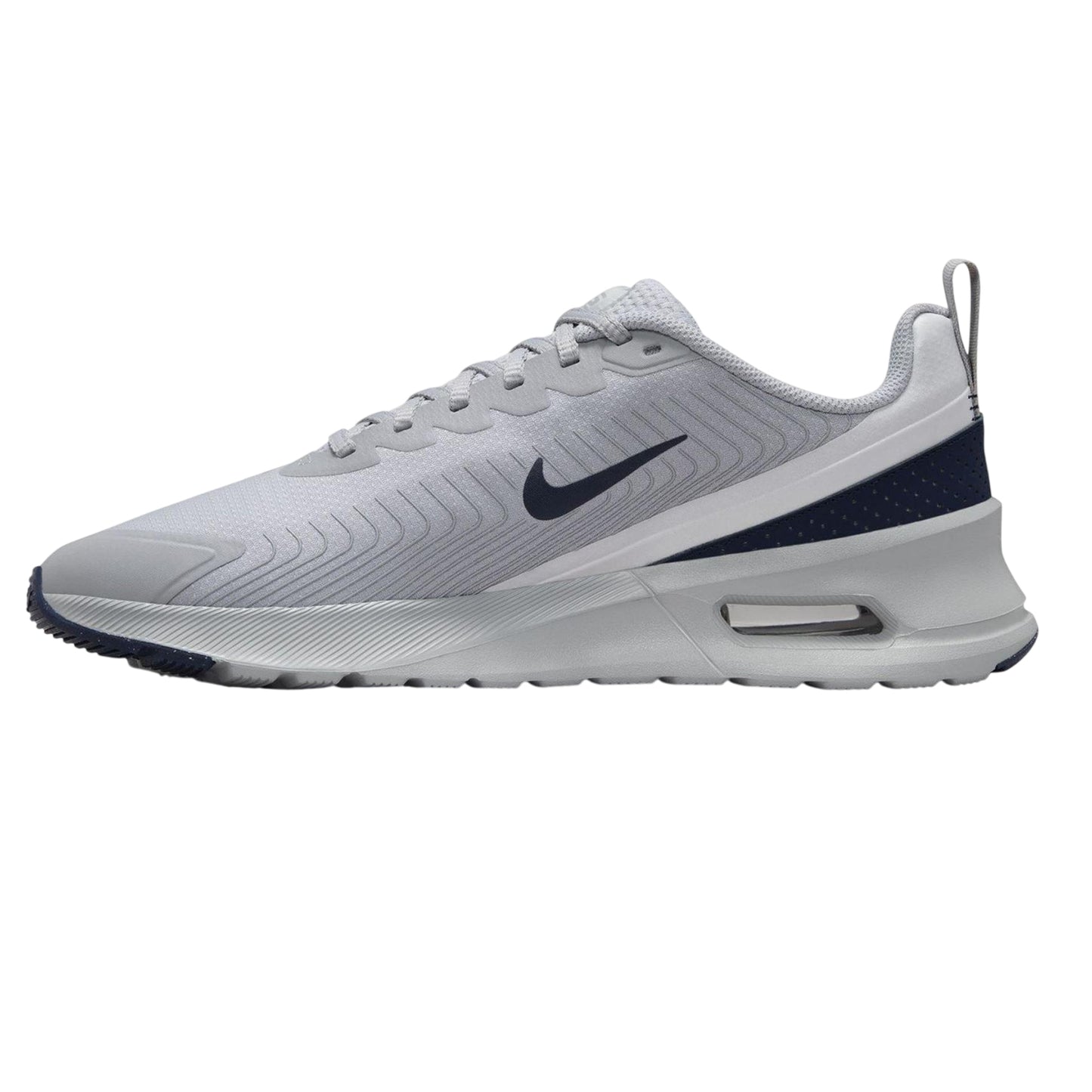 Light Smoke Grey - Back - Nike Mens Max Nuaxis Trainers