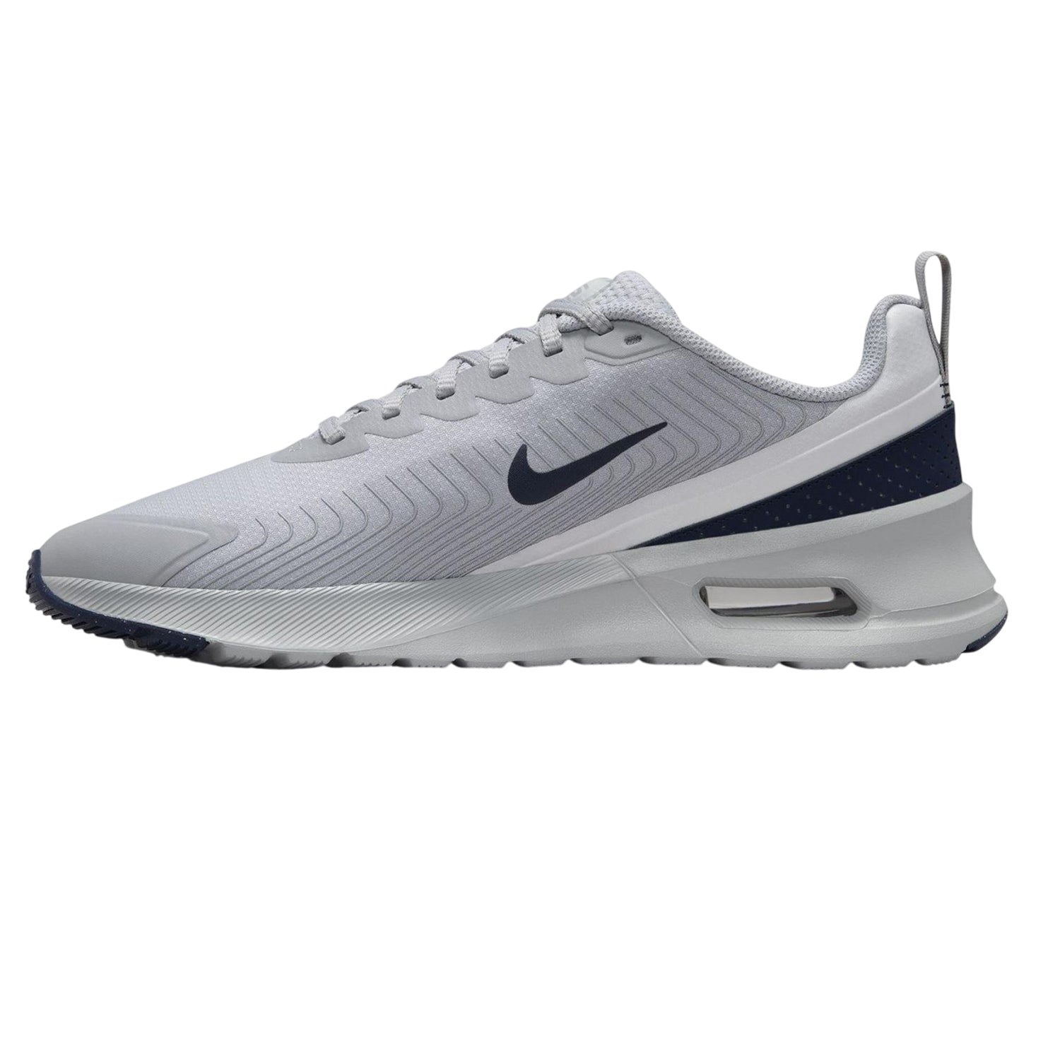 Light Smoke Grey - Back - Nike Mens Max Nuaxis Trainers