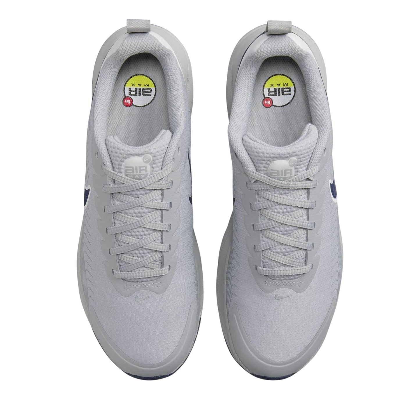 Light Smoke Grey - Side - Nike Mens Max Nuaxis Trainers