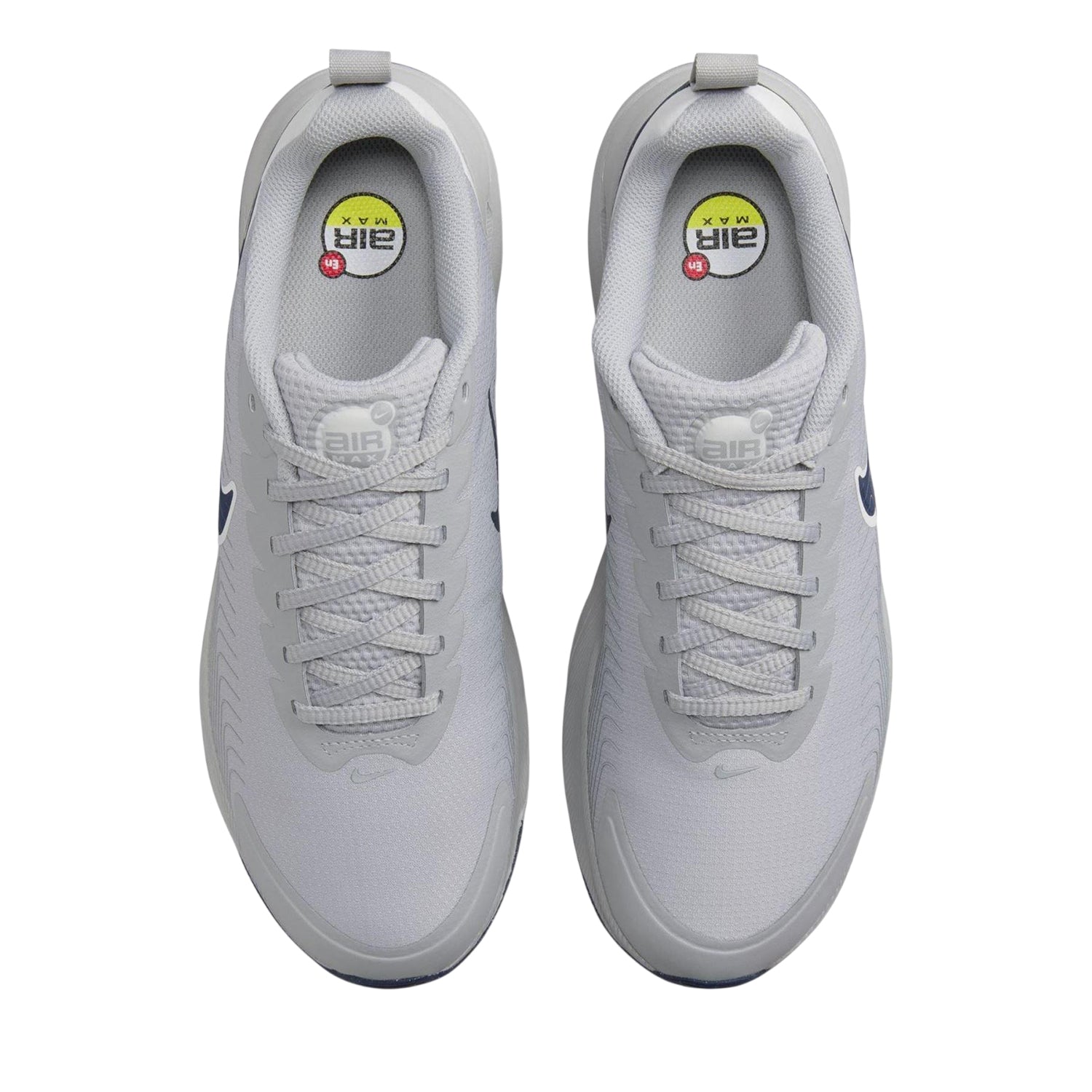 Light Smoke Grey - Side - Nike Mens Max Nuaxis Trainers