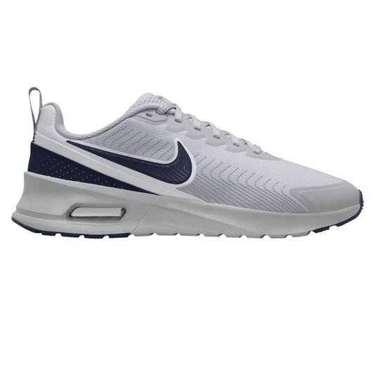 Light Smoke Grey - Front - Nike Mens Max Nuaxis Trainers