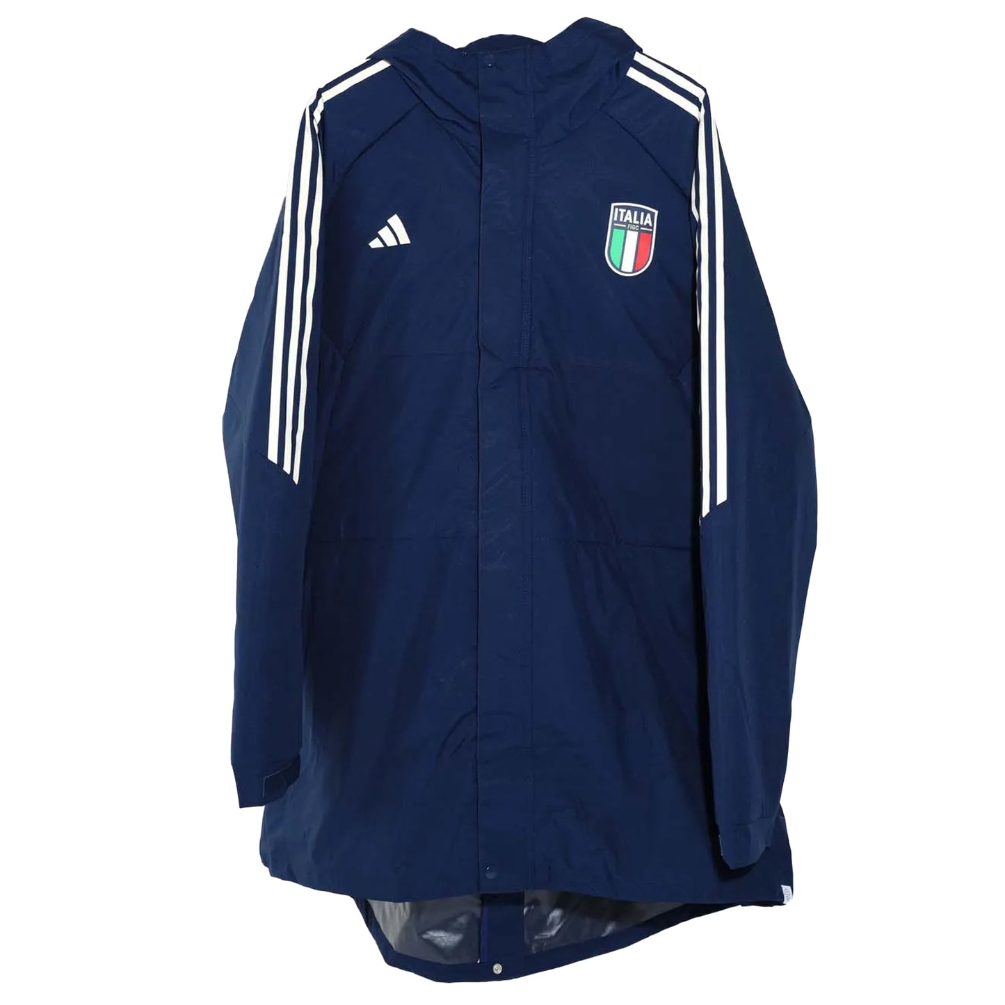Blue - Front - Adidas Mens Condivo 23 Stadium Italy Parka