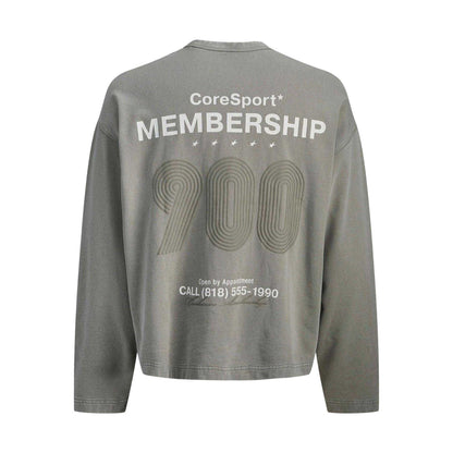 Shadow - Back - Jack And Jones Mens Athletic Club Ribbed Back Print Sweatshirt