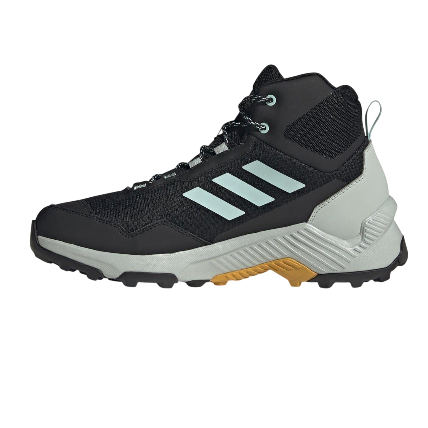 Black - Side - Adidas Mens Eastrail 2.0 Rain.RDY Mid Cut Hiking Boots