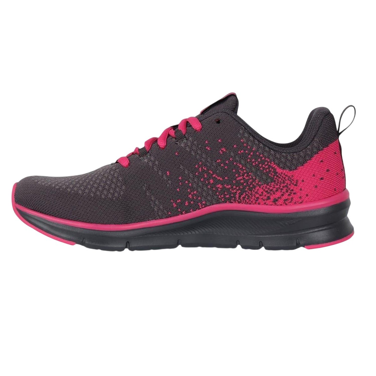 Grey-Pink - Side - Karrimor Womens-Ladies Duma 6 Ortholite Trainers