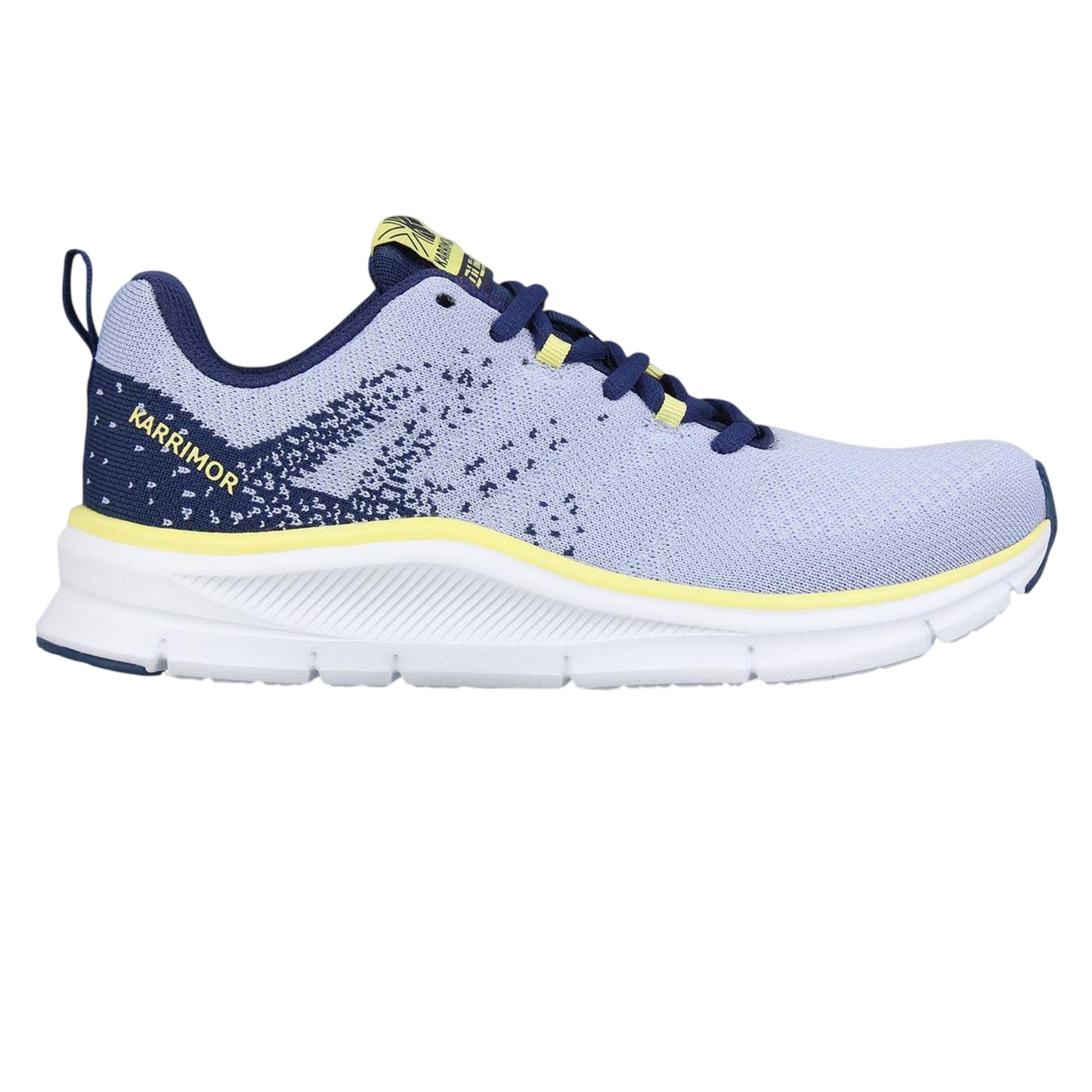 Lilac-Lime - Front - Karrimor Womens-Ladies Duma 6 Ortholite Trainers