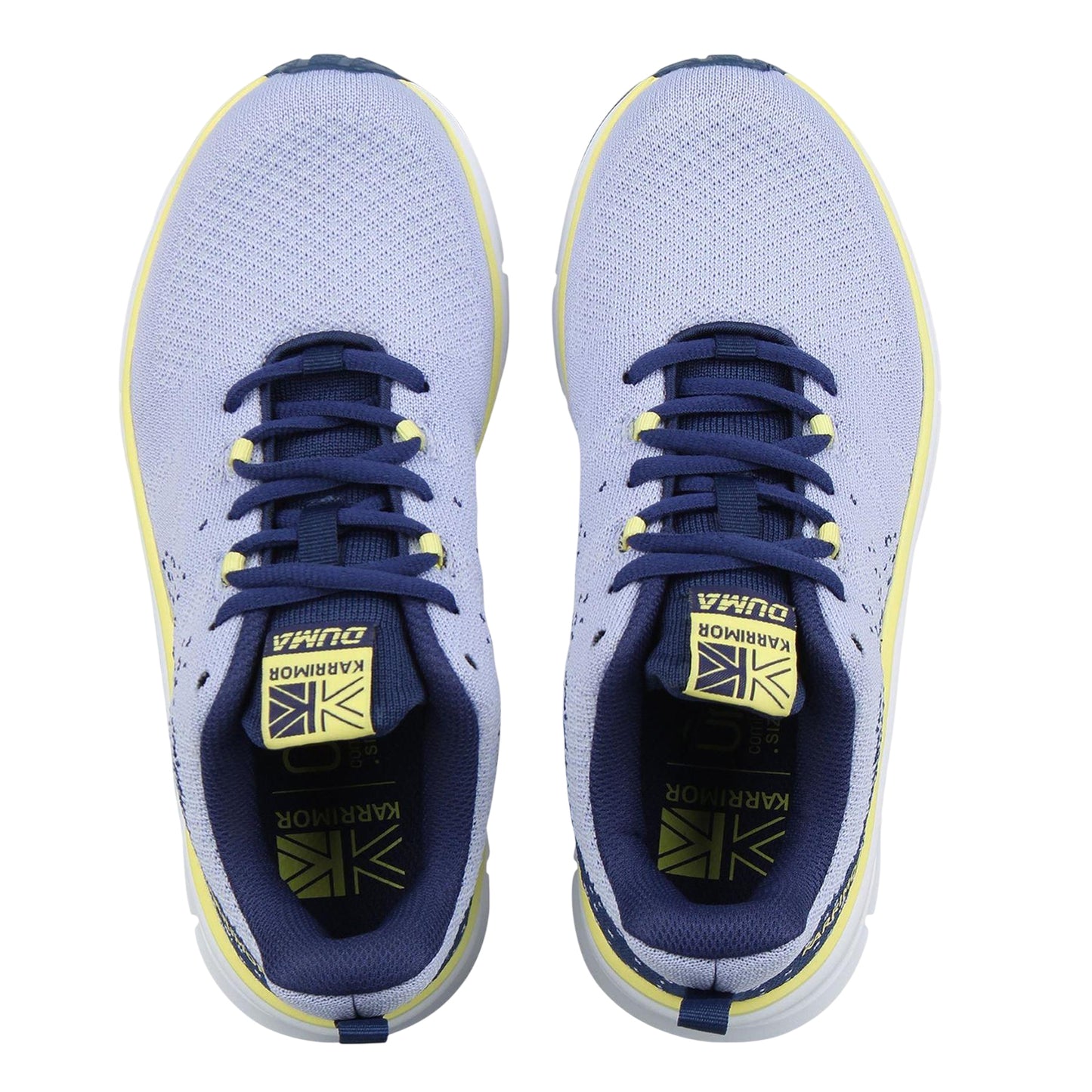 Lilac-Lime - Side - Karrimor Womens-Ladies Duma 6 Ortholite Trainers