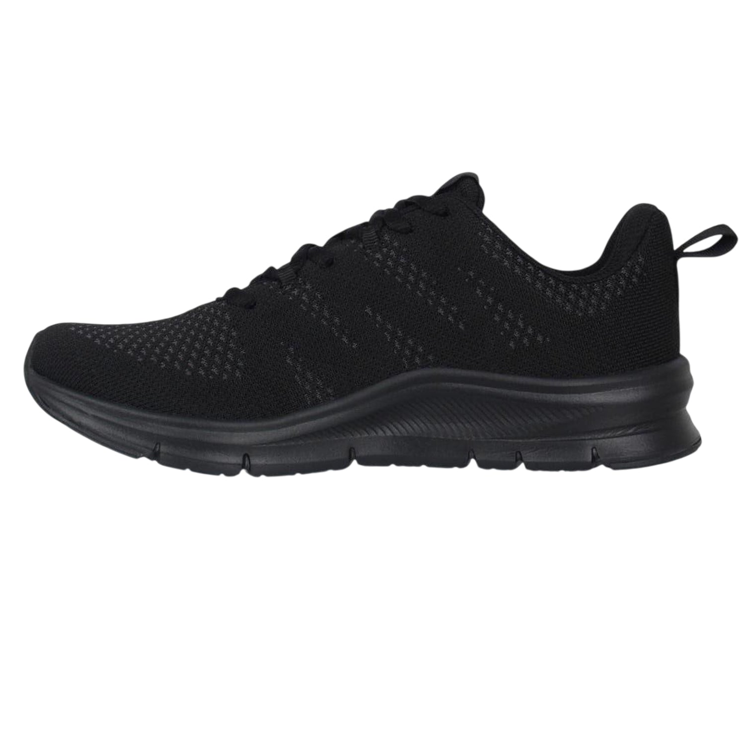 Black - Side - Karrimor Womens-Ladies Duma 6 Ortholite Trainers