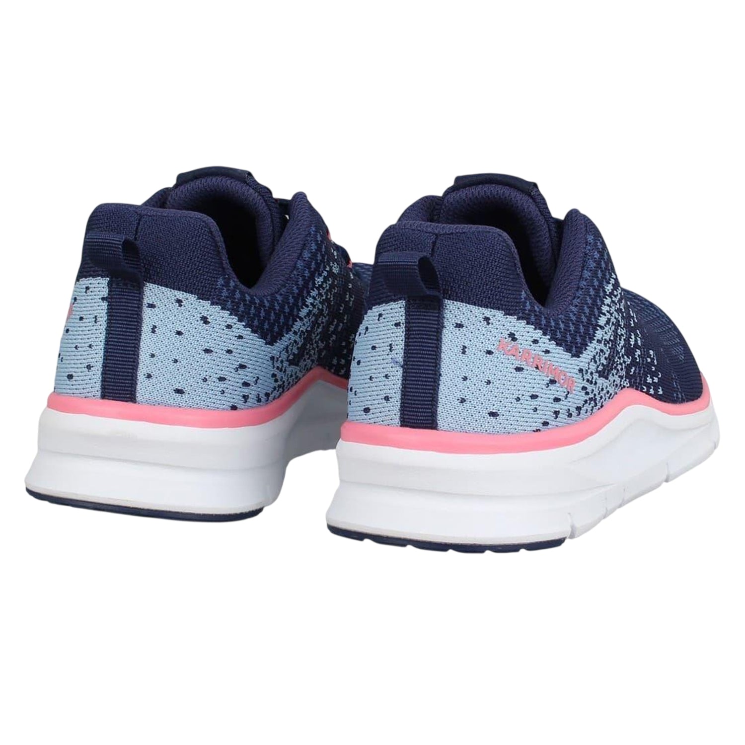 Navy-Blue-Pink - Back - Karrimor Womens-Ladies Duma 6 Ortholite Trainers