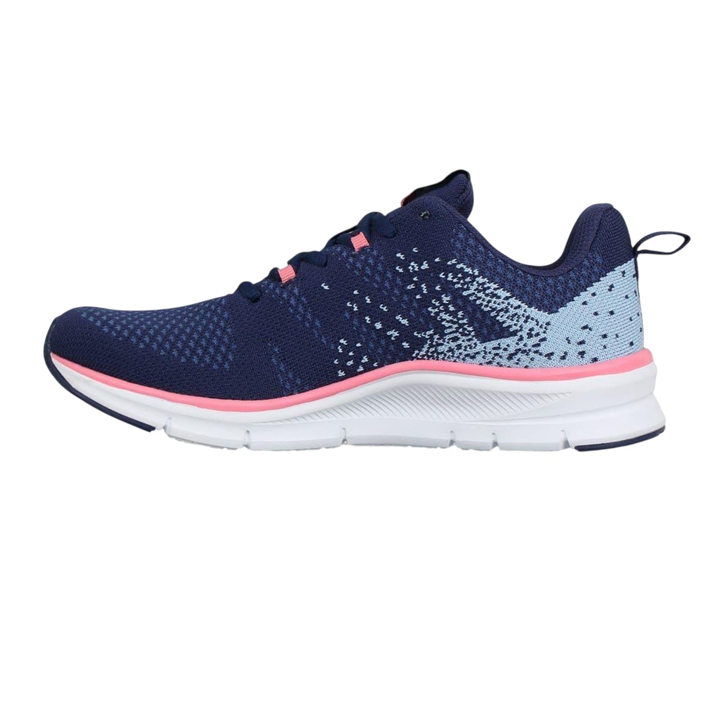Navy-Blue-Pink - Side - Karrimor Womens-Ladies Duma 6 Ortholite Trainers