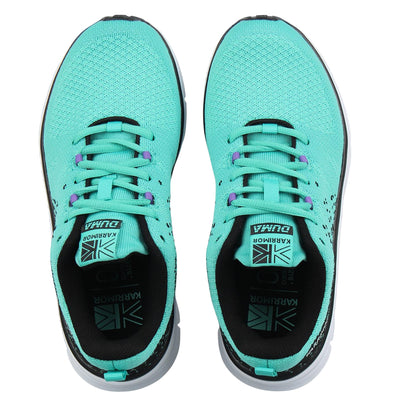 Turquoise-Black - Side - Karrimor Womens-Ladies Duma 6 Ortholite Trainers