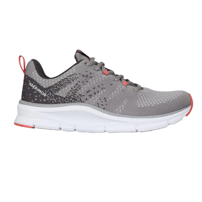 Grey-Coral - Front - Karrimor Womens-Ladies Duma 6 Ortholite Trainers