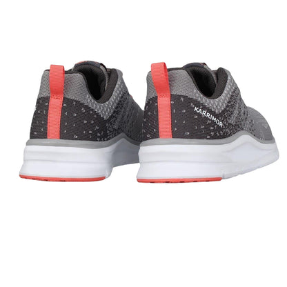 Grey-Coral - Back - Karrimor Womens-Ladies Duma 6 Ortholite Trainers