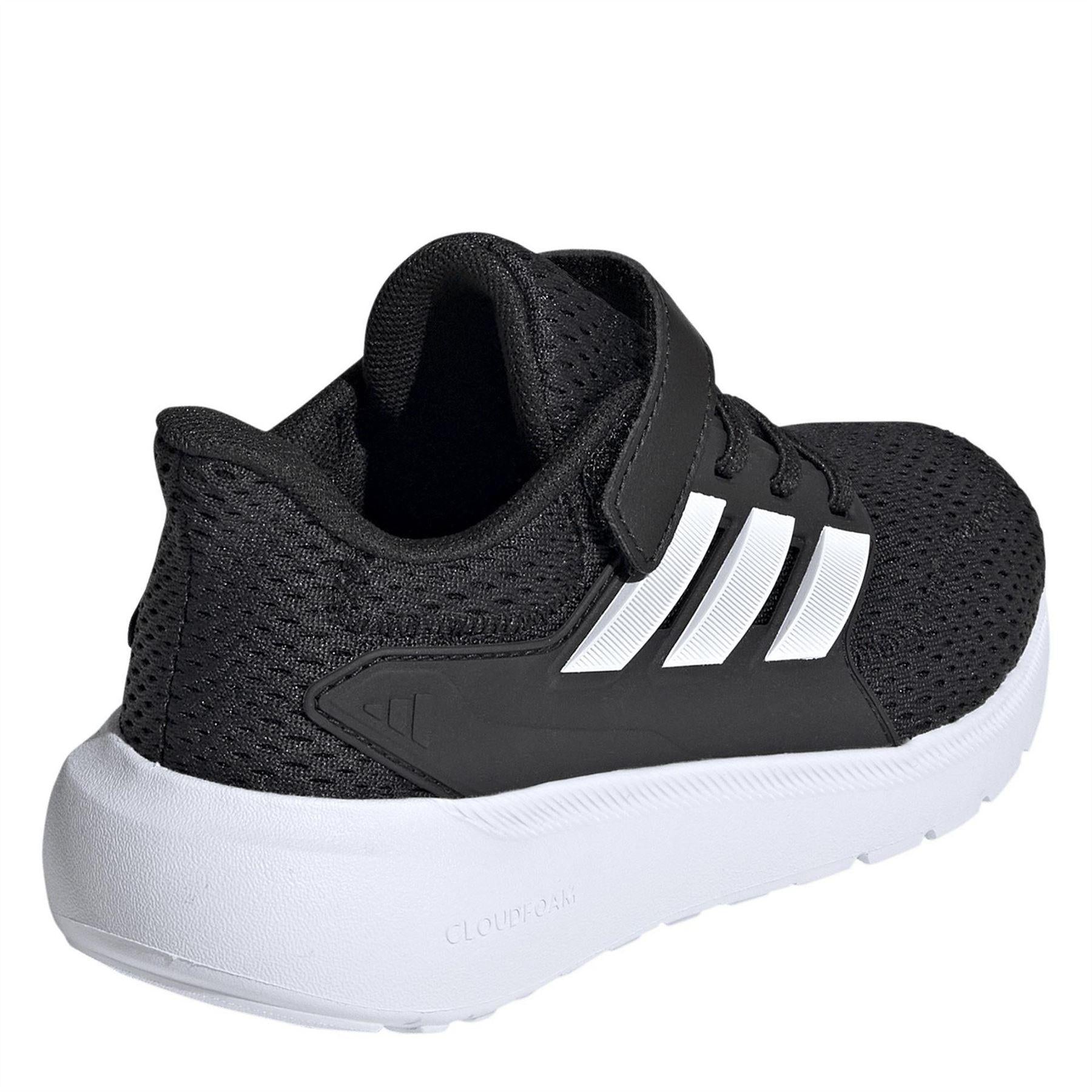 Black-White - Lifestyle - Adidas Childrens-Kids Ultimashow 2.0 Trainers
