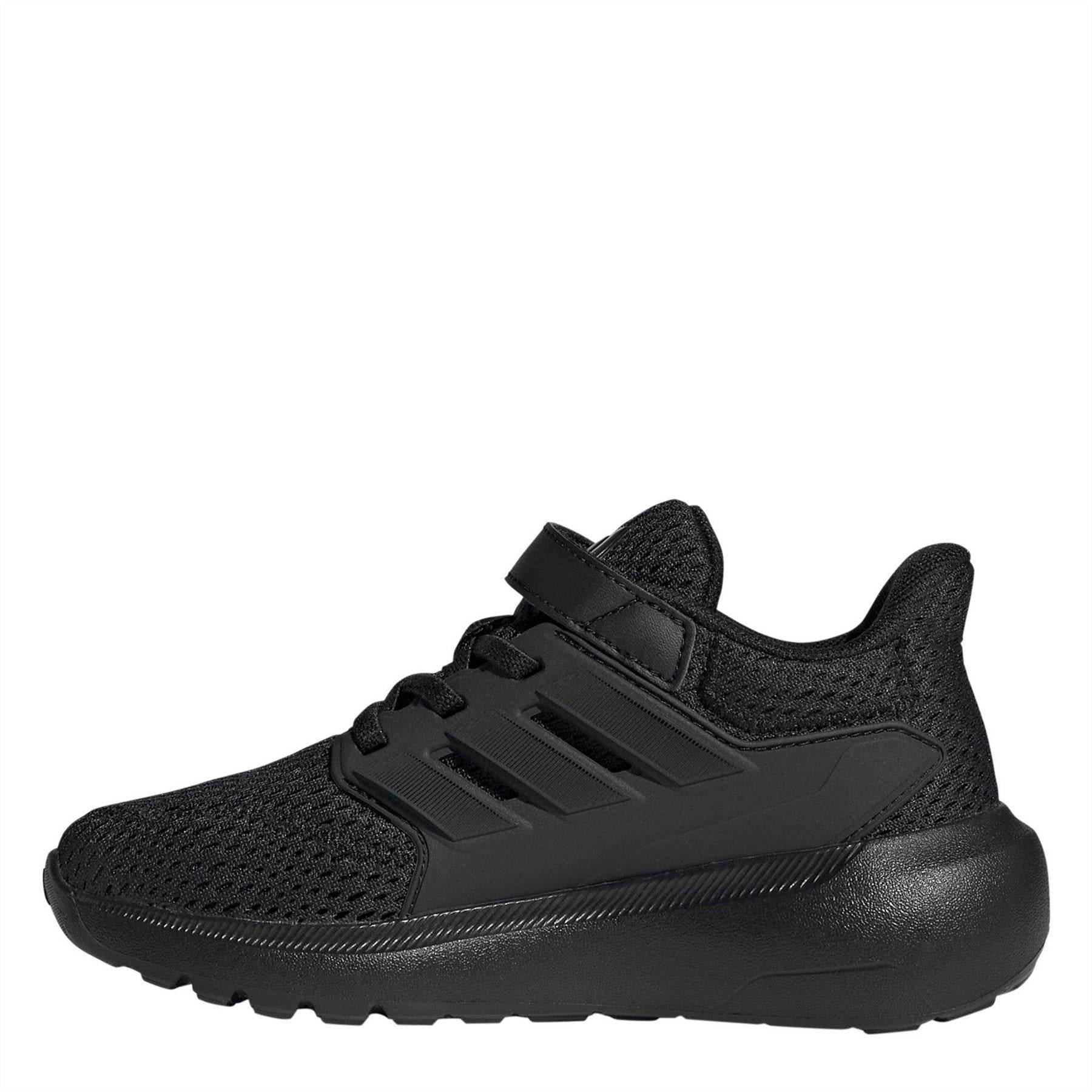 Triple Black - Back - Adidas Childrens-Kids Ultimashow 2.0 Trainers