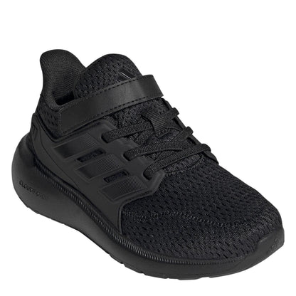 Triple Black - Side - Adidas Childrens-Kids Ultimashow 2.0 Trainers