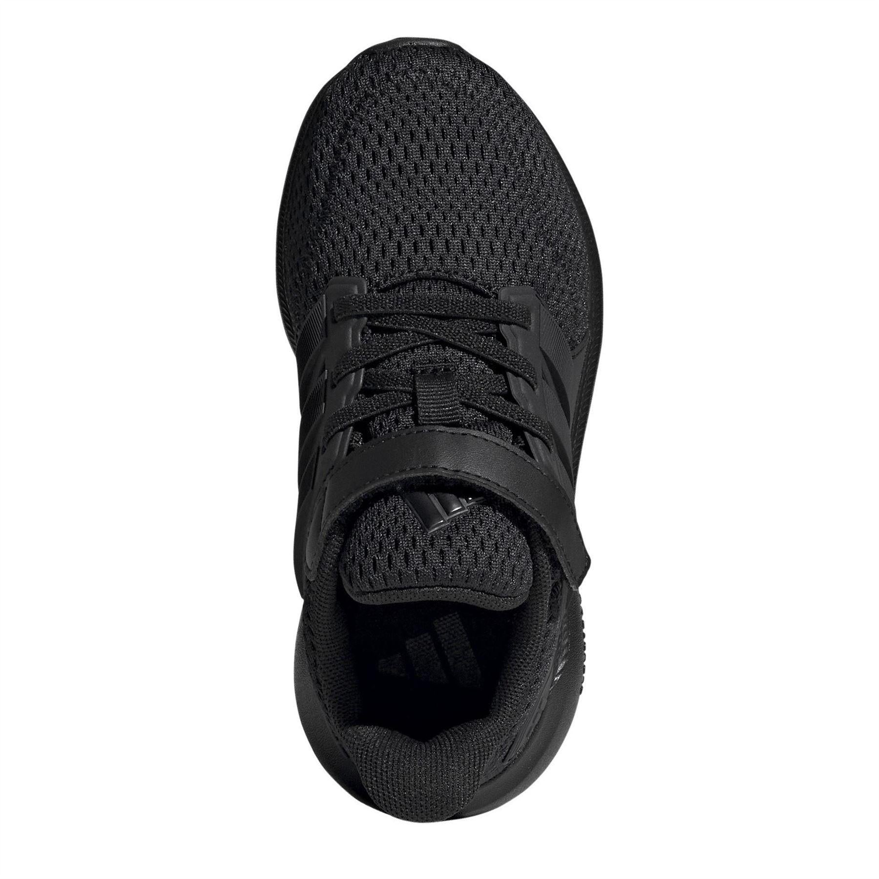 Triple Black - Pack Shot - Adidas Childrens-Kids Ultimashow 2.0 Trainers