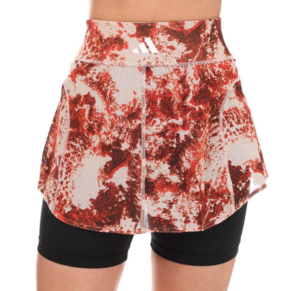 Taupe - Front - Adidas Womens-Ladies Paris Match Tennis Skirt
