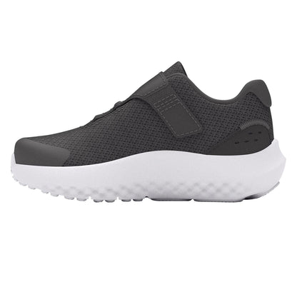 Grey - Back - Under Armour Childrens-Kids Surge 4 Trainers