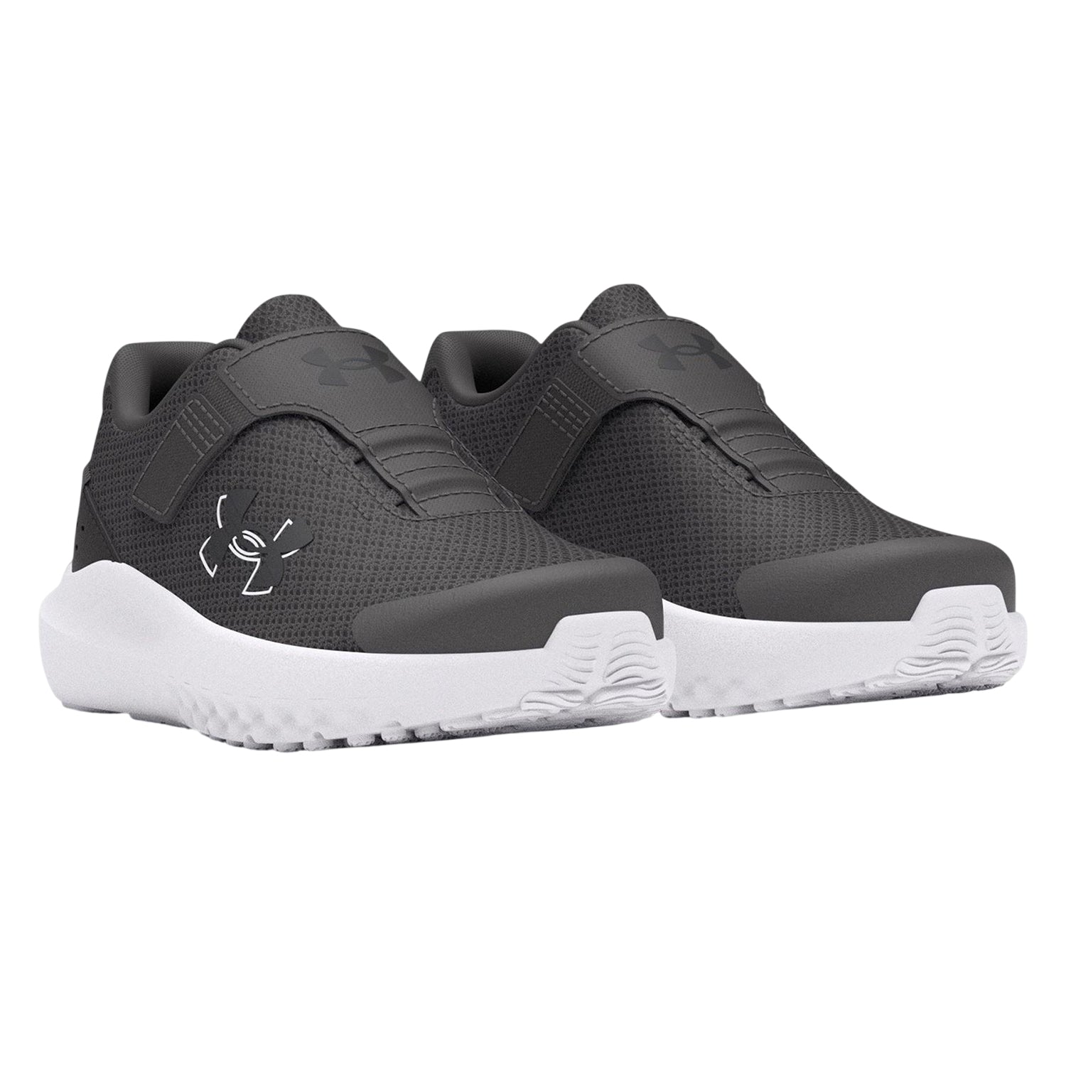 Grey - Lifestyle - Under Armour Childrens-Kids Surge 4 Trainers