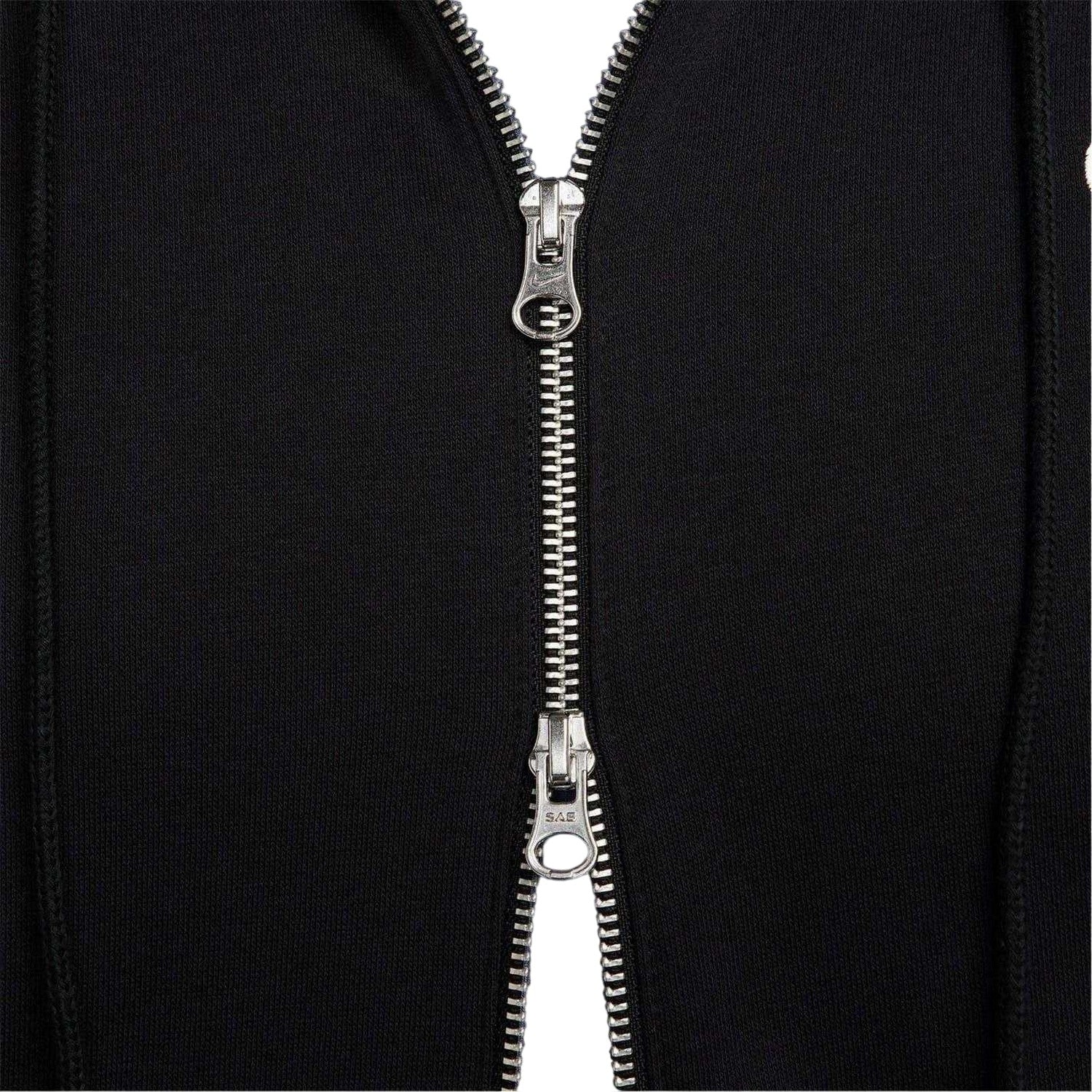 Black - Side - Nike Womens-Ladies Phoenix Fleece Oversized Sport Full Zip Hoodie