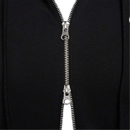 Black - Side - Nike Womens-Ladies Phoenix Fleece Oversized Sport Full Zip Hoodie