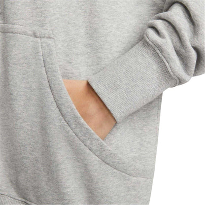 Grey Marl Marl - Side - Nike Womens-Ladies Phoenix Fleece Oversized Sport Full Zip Hoodie
