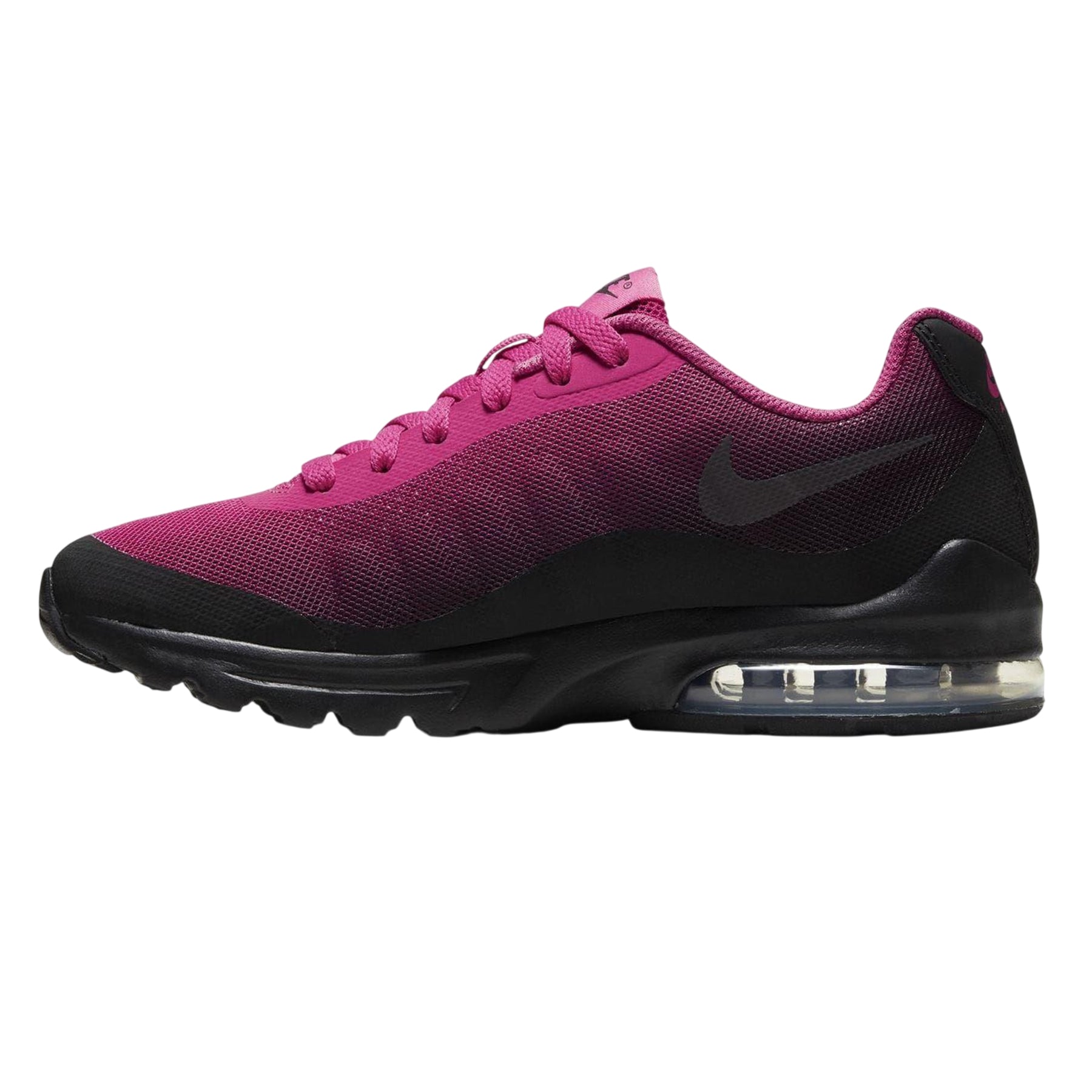 Black-Pink - Side - Nike Girls Air Max Invigor Trainers