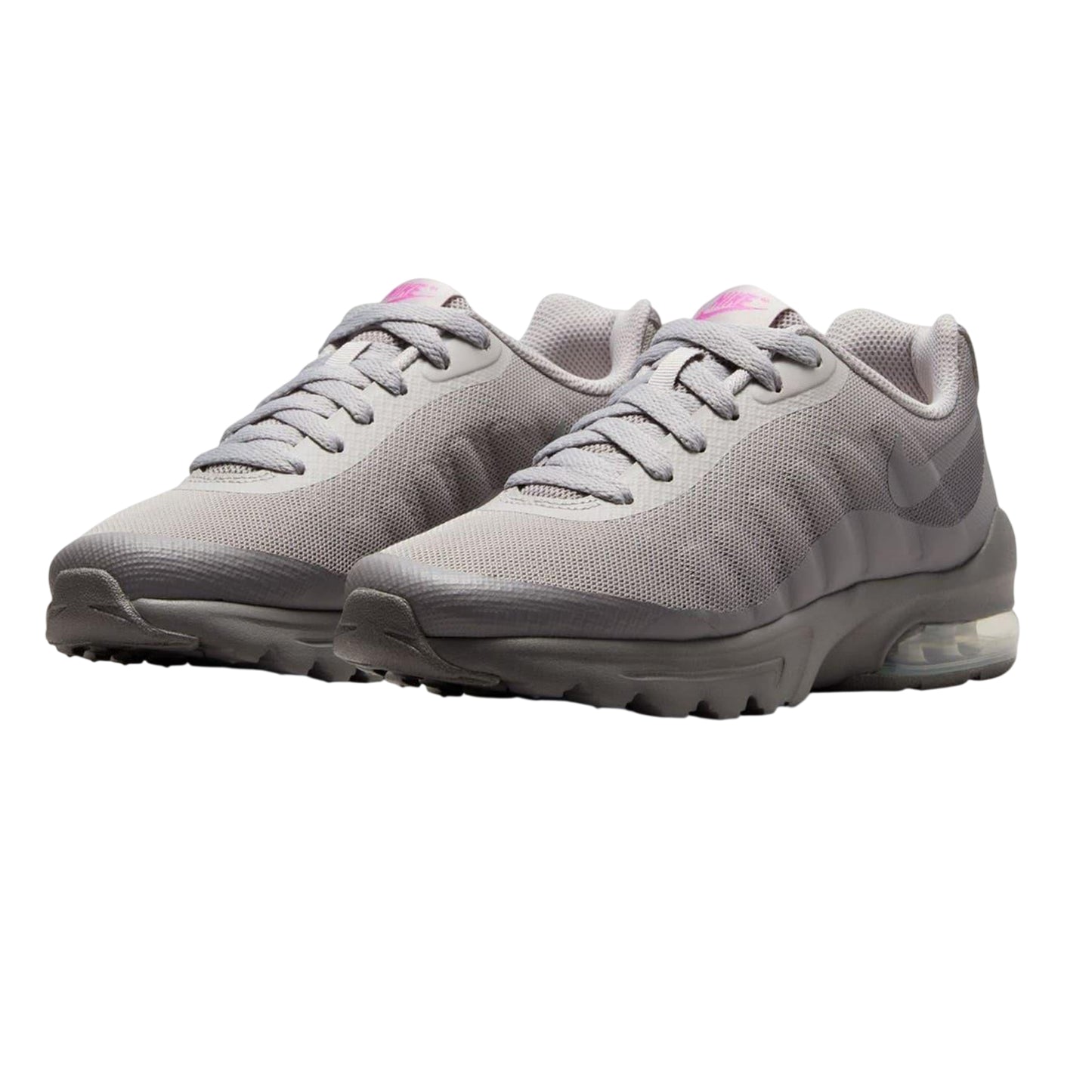 Grey-Pink - Lifestyle - Nike Girls Air Max Invigor Trainers