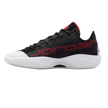 Black-Red - Side - Nike Mens Luka 77 Basketball Shoes