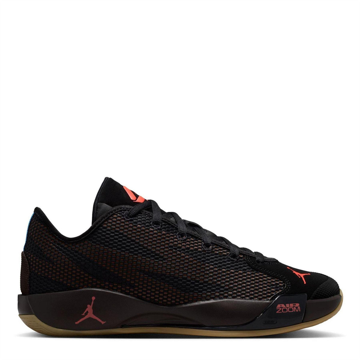 Black-Infrared - Front - Nike Mens Luka 77 Basketball Shoes