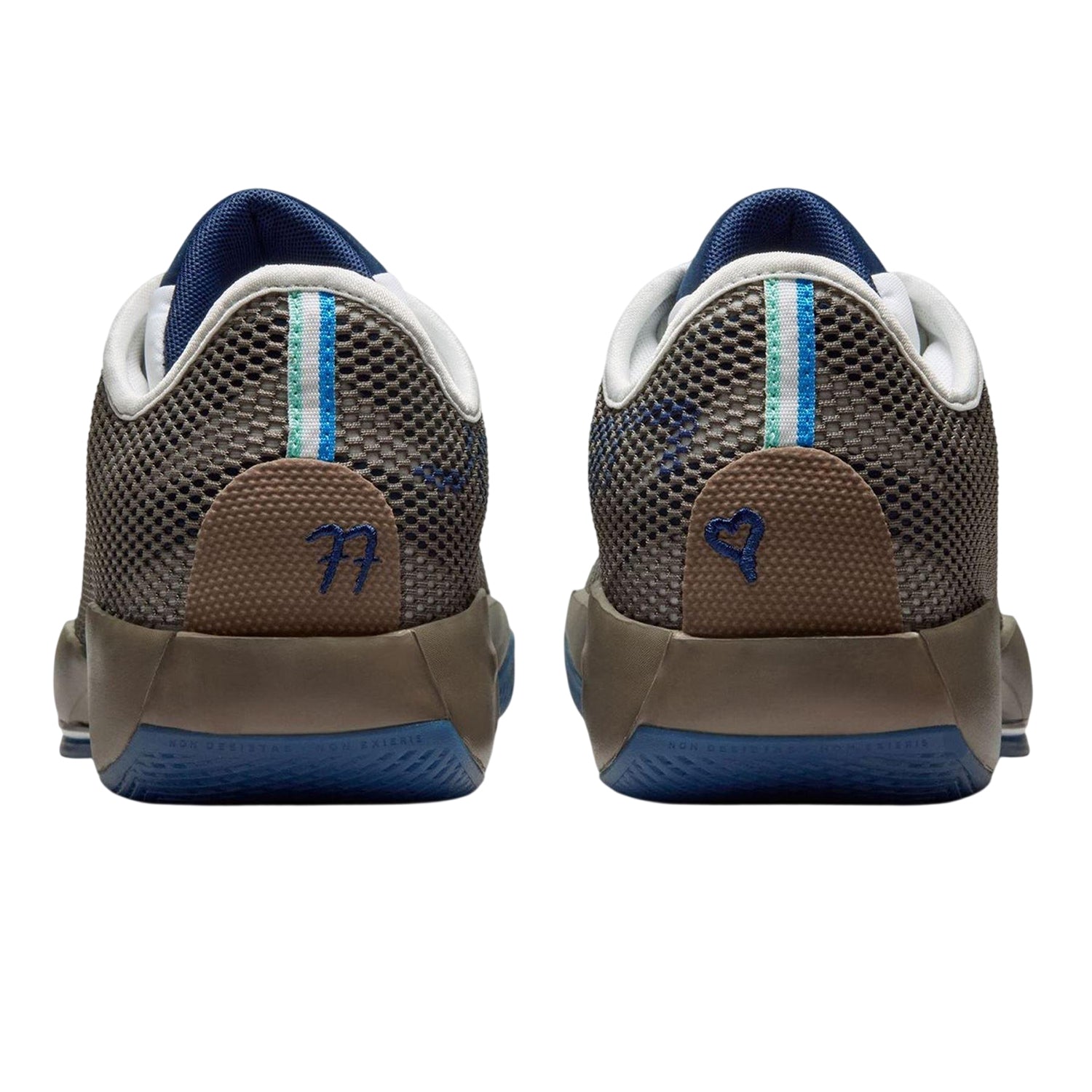 Olive - Back - Nike Mens Luka 77 Basketball Shoes