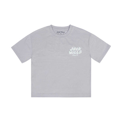 Lilac - Front - Jack Wills Childrens-Kids Short-Sleeved T-Shirt