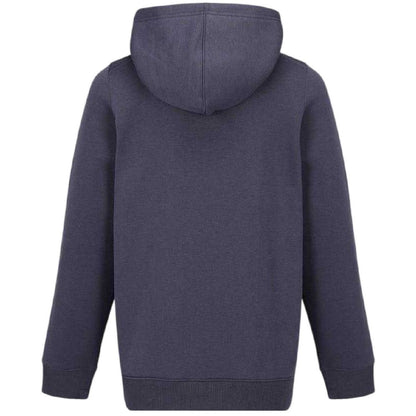 Charcoal - Back - Slazenger Womens-Ladies Logo Fitted Full Zip Hoodie