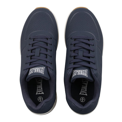 Navy - Side - Everlast Childrens-Kids Kaiso Trainers