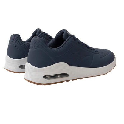 Navy-White - Back - Everlast Childrens-Kids Kaiso Trainers
