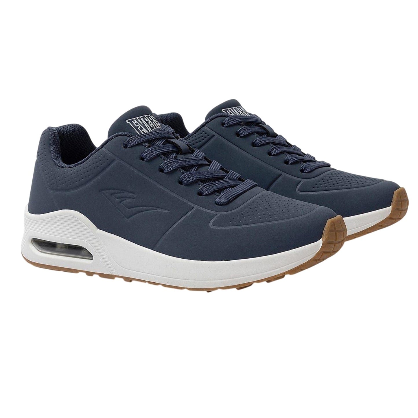 Navy-White - Lifestyle - Everlast Childrens-Kids Kaiso Trainers