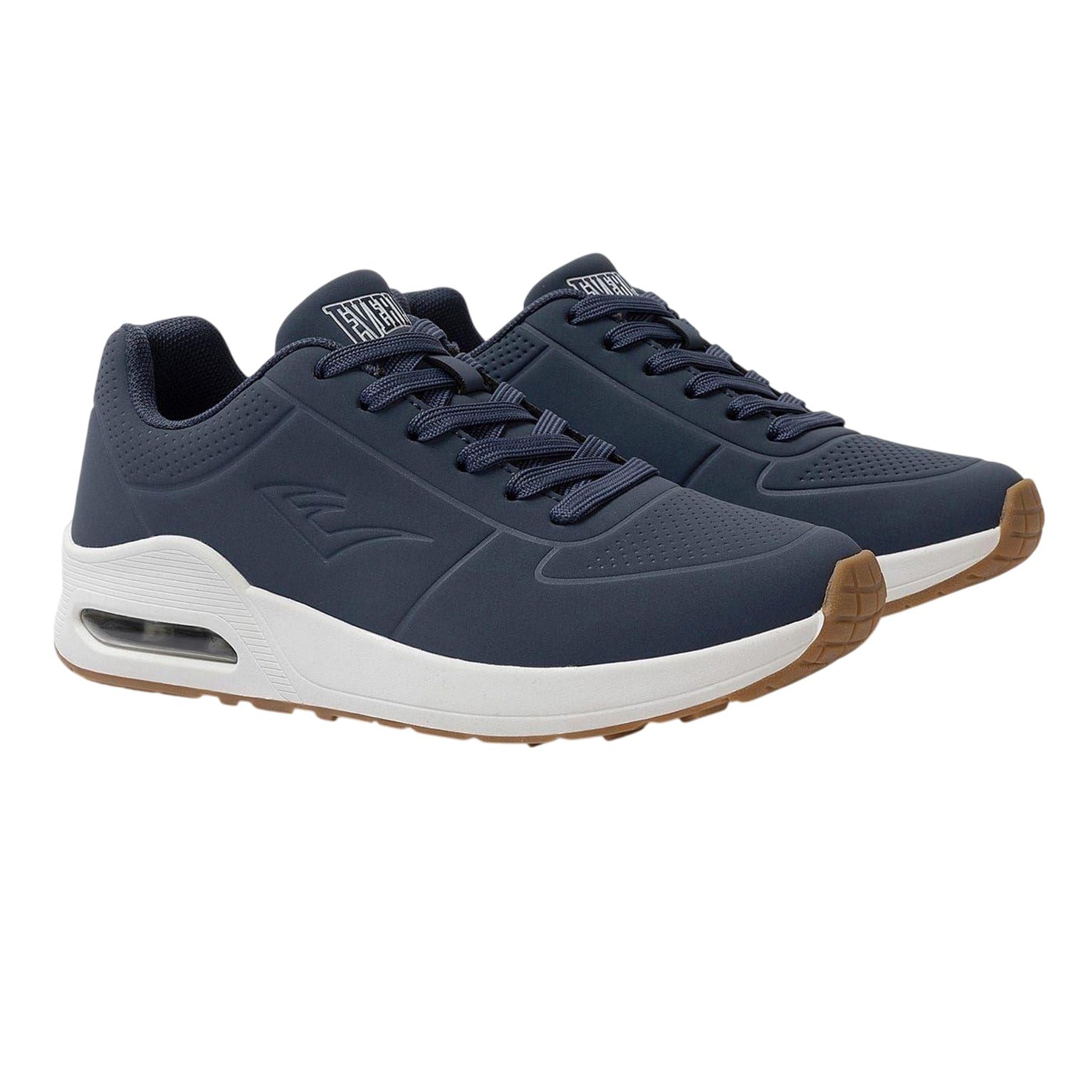 Navy-White - Lifestyle - Everlast Childrens-Kids Kaiso Trainers