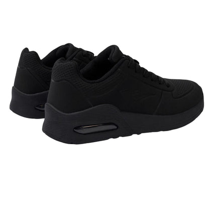Black - Back - Everlast Childrens-Kids Kaiso Trainers