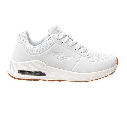 White - Front - Everlast Childrens-Kids Kaiso Trainers