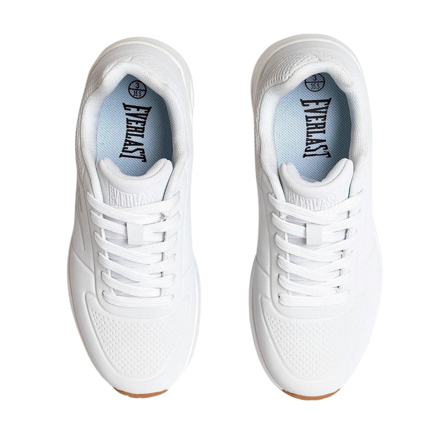 White - Side - Everlast Childrens-Kids Kaiso Trainers