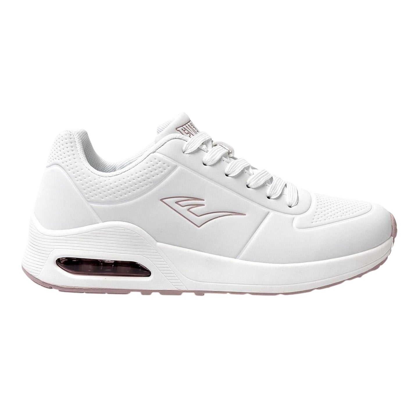 White-Pink - Front - Everlast Childrens-Kids Kaiso Trainers