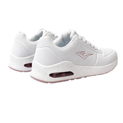 White-Pink - Back - Everlast Childrens-Kids Kaiso Trainers