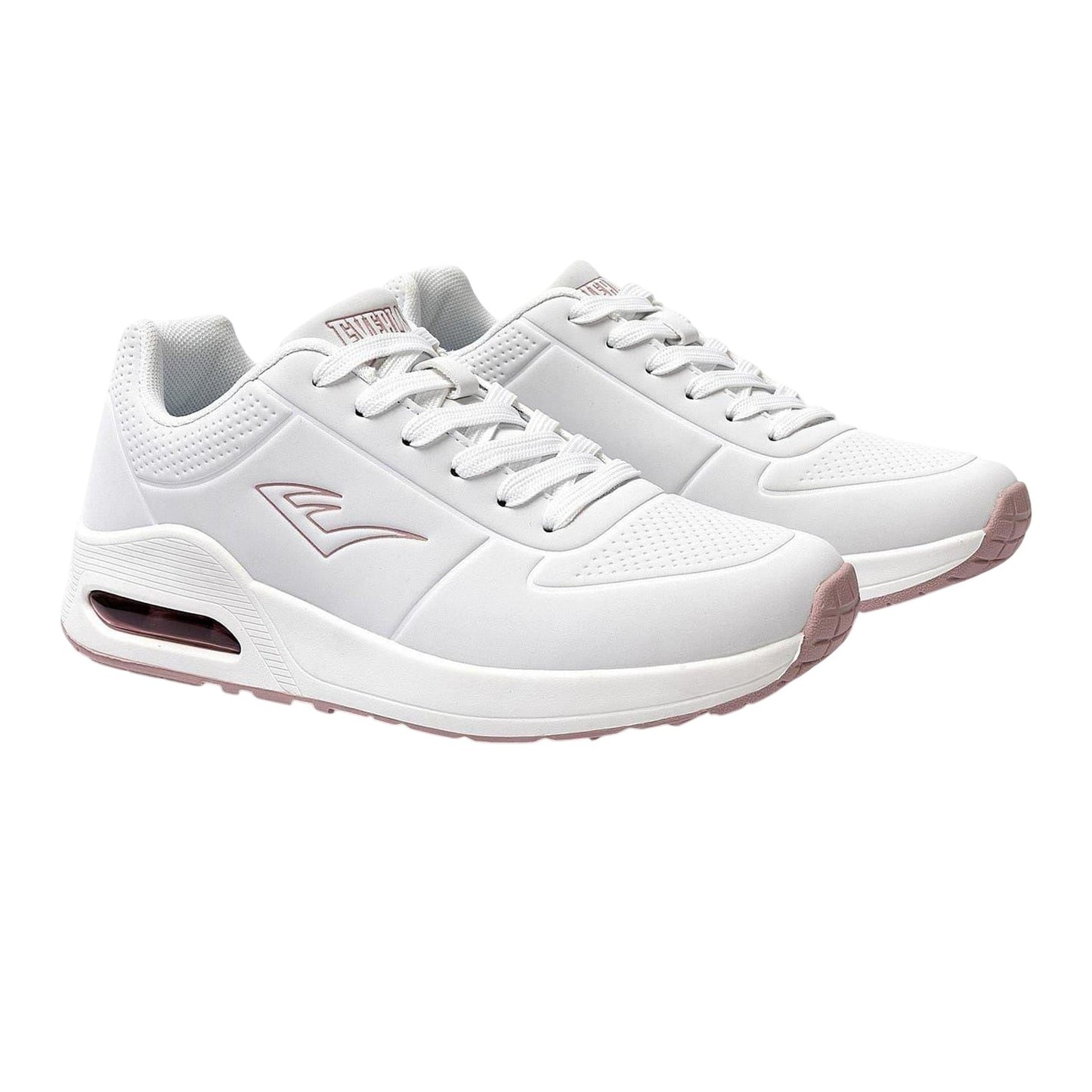 White-Pink - Lifestyle - Everlast Childrens-Kids Kaiso Trainers