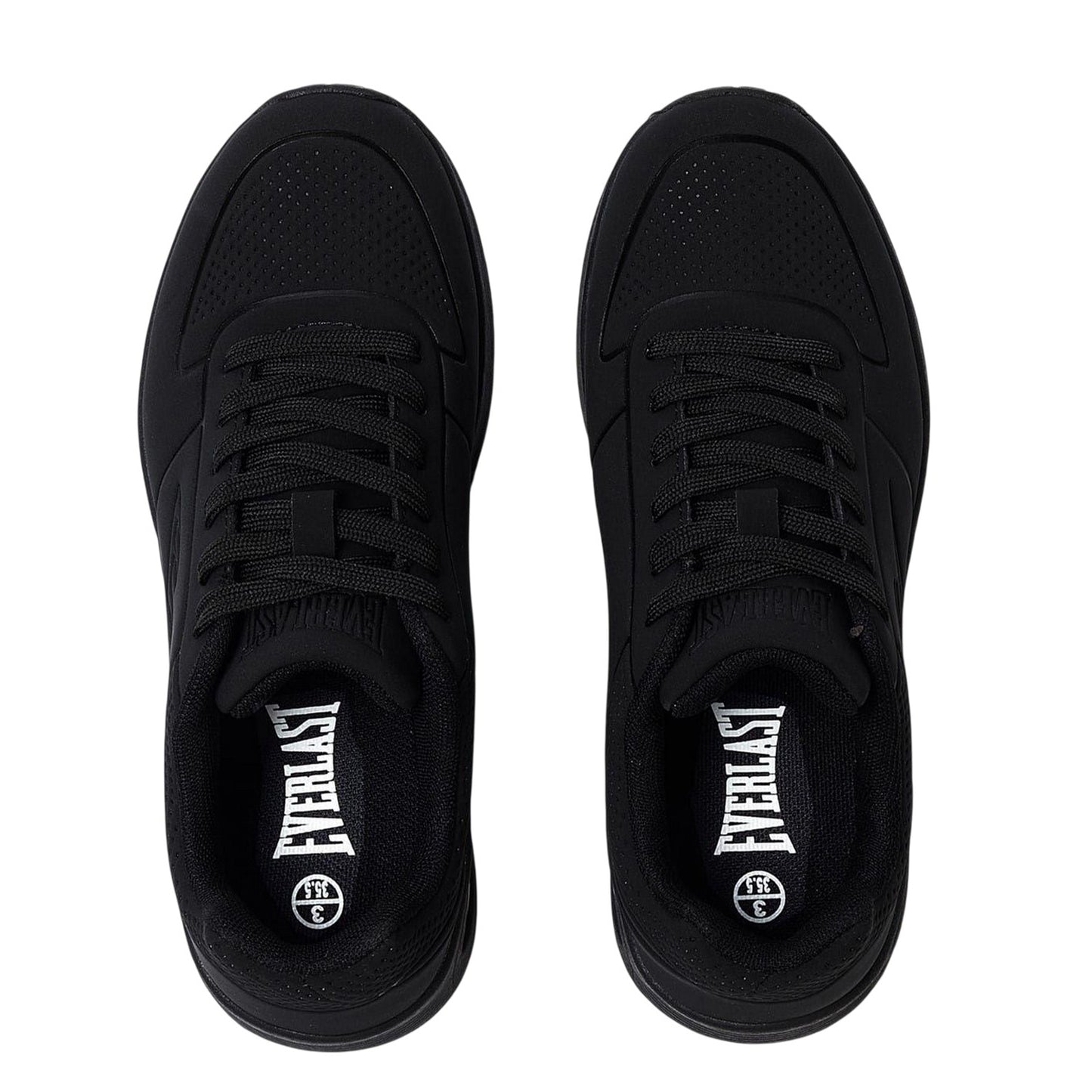 Black - Side - Everlast Childrens-Kids Kaiso Trainers