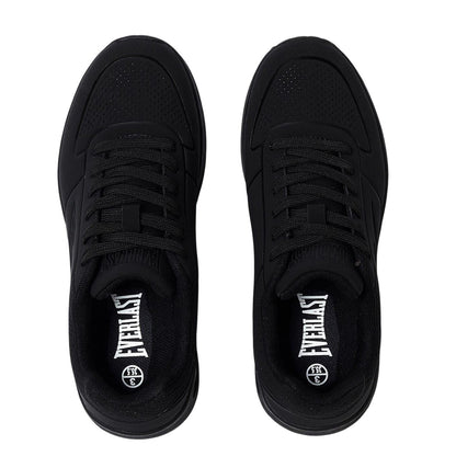 Black - Side - Everlast Childrens-Kids Kaiso Trainers