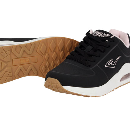 Black-Pink - Lifestyle - Everlast Childrens-Kids Kaiso Trainers