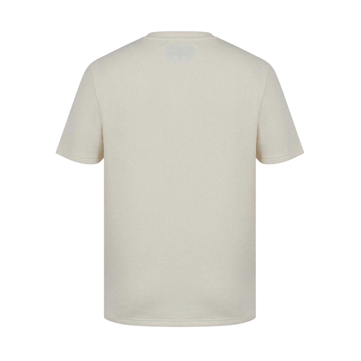 Beige - Back - Jack Wills Mens Sandleford Bubble T-Shirt