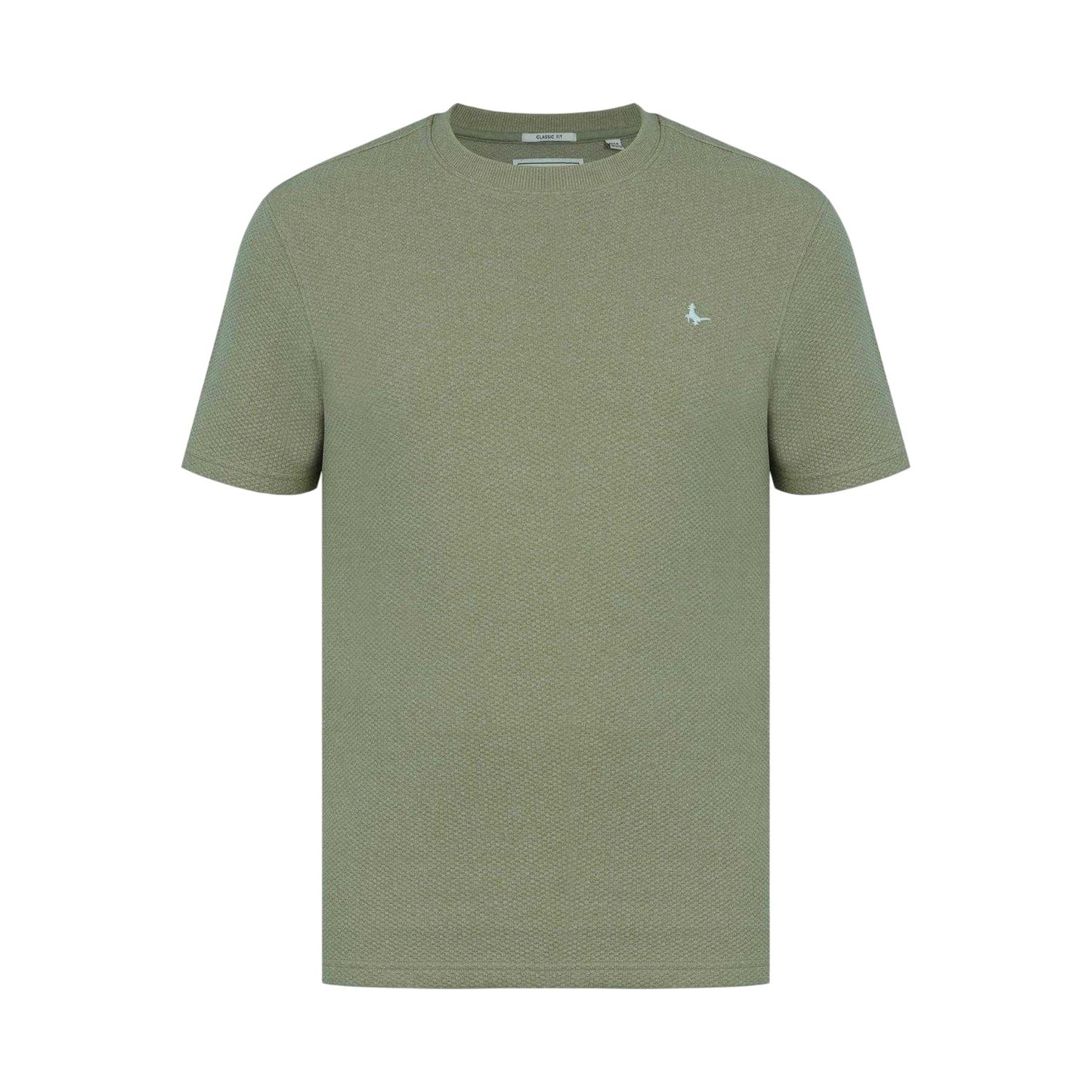 Sage Green - Front - Jack Wills Mens Sandleford Bubble T-Shirt